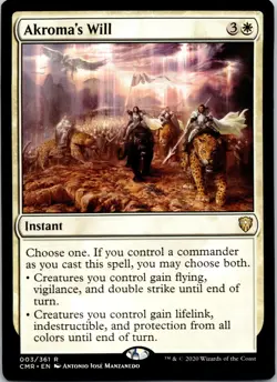 Akroma's Will R Commander Legends 3 NM - Image 1