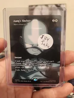 Aangs Shelter Teferis Protection Borderless Avatar The Last Airbender MTG - Image 1