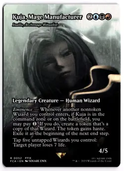 Kuja, Mage Manufacturer - Inalla, Archmage Ritualist (Showcase) 52 NM - Image 1