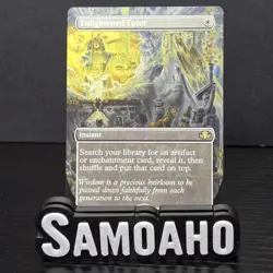 MTG DMR Enlightened Tutor (Borderless Alt Art) 412 - Image 1