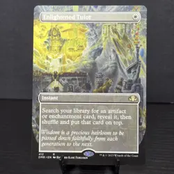 MTG DMR Enlightened Tutor (Borderless Alt Art) 412 - Image 2