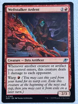Weftstalker Ardent 169 UC Edge of Eternities NM/M - Image 1