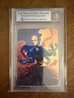 Elementalist - Alpha Foil - BGS 9 Mint - Sorcery Contested Realm - Image 3