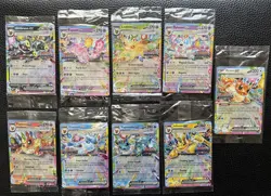 Pokemon Prismatic Evolutions COMPLETE SET Surprise Box STAMPED Promos SEALED - Image 1