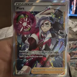 Pokemon Piers TG28/TG30 Astral Radiance Trainer Gallery Ultra Rare Full Art Holo - Image 1