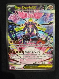 Pokemon Mega Zygarde ex 120/088 Special Illustration Rare Perfect Order - Image 1