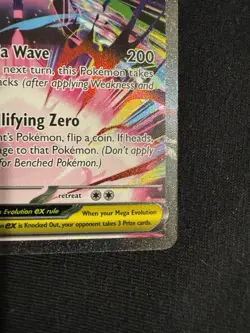 Pokemon Mega Zygarde ex 120/088 Special Illustration Rare Perfect Order - Image 4