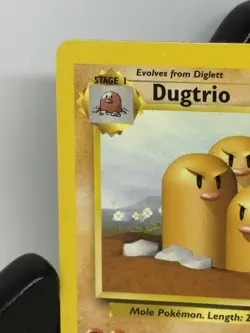 Vintage Pokemon TCG Dugtrio 19/102 - Base Set - 1999 WOTC - LP Great Condition - Image 4