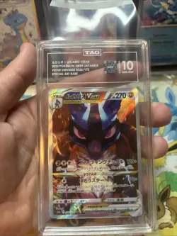 Pokemon Lucario Vstar Japanese SAR Vstar Universe 226/172 TAG 10 Gem Mint - Image 4