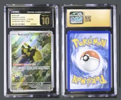Relicanth #173/162 CGC PRISTINE 10 - 2024 Pokemon SV Temporal Forces - Image 1