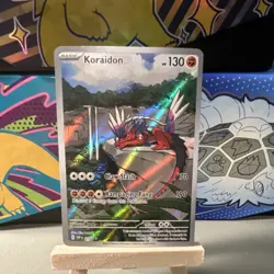 Pokemon TCG Koraidon 014 Sv: Scarlet & Violet Promo Basic 130 HP Holo - Image 1