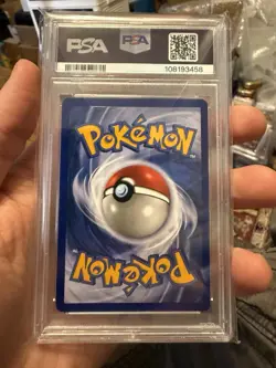 1999 POKEMON BASE SET UNLIMITED #4 CHARIZARD-HOLO PSA 7 - Image 4