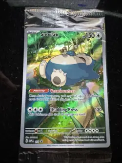 Pokemon Snorlax 051 from ETB 151 S&V/Sw&Sh NM Condition Promo Black Star Sealed - Image 1