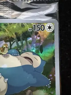 Pokemon Snorlax 051 from ETB 151 S&V/Sw&Sh NM Condition Promo Black Star Sealed - Image 5