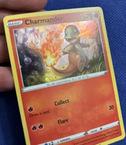 Pokemon Charmander SWSH092 Sword & Shield Black Star Promo Holo NM - Image 2
