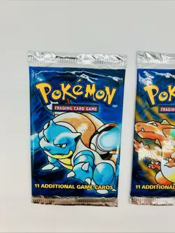 Pokemon Base Set Booster Packs Full Artwork Set WOTC (Light) 1999 - Image 2