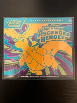 Pokemon TCG: Ascended Heroes Elite Trainer Box w/ Case - New, Factory Sealed ETB - Image 1