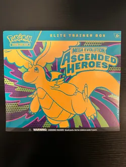 Pokemon TCG: Ascended Heroes Elite Trainer Box w/ Case - New, Factory Sealed ETB - Image 2