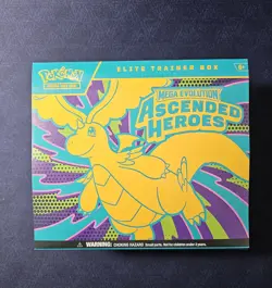 Pokemon TCG Ascended Heroes Elite Trainer Box – Sealed – Mega Evolutions - Image 1