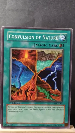 Convulsion of Nature 1st Edition [LP] - Yu-Gi-Oh! LOD [Common] - Image 1