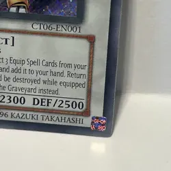 YuGiOh Power Tool Dragon CT06-EN001 Limited Edition Secret Rare NM - Image 5