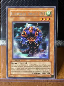 Yugioh TCG Ultimate Insect LV3 RDS-EN007 Rare 1st Edition - NM - Image 1