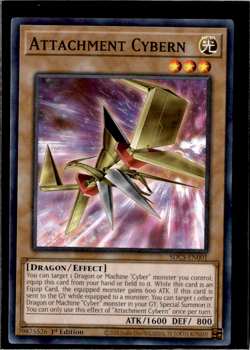 Attachment Cybern | SDCS-EN001 | Yu-Gi-Oh! TCG - Image 1