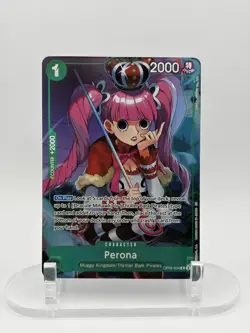 One Piece Perona OP09-034 Illustration Box Vol. 4 Promo Holo NM ENGLISH - Image 1