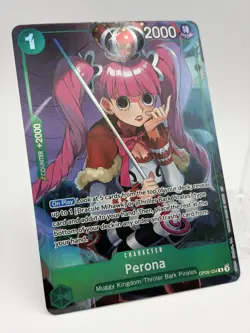 One Piece Perona OP09-034 Illustration Box Vol. 4 Promo Holo NM ENGLISH - Image 2