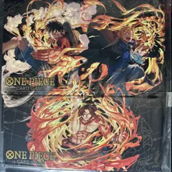 One Piece Card Game Special Goods Set Ace Sabo Luffy Playmat No Ace Card Open 📦 - Image 2