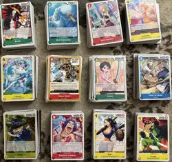 One Piece 500 Cards Bulk Lot TCG Card Game Mixed Cards Near Mint ENGLISH - Image 1