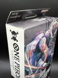One Piece TCG Black Smoker Starter Deck (ST-19) Brand New Sealed With PRB01 Pack - Image 4