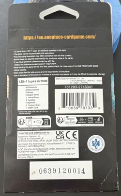One Piece TCG OP-09 Emperors In The New World Sleeved Booster Pack - Image 2