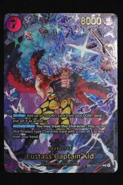 Eustass Captain Kid EB04-039 (SP) Azure Sea's Seven Foil - Image 1