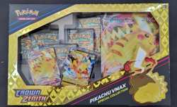 Pokemon TCG Sword & Shield Game Crown Zenith Pikachu VMAX Special Collection Box 820650851889 - Image 1