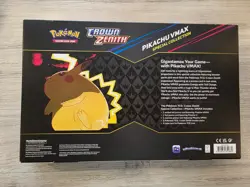 Pokemon TCG Sword & Shield Game Crown Zenith Pikachu VMAX Special Collection Box 820650851889 - Image 2