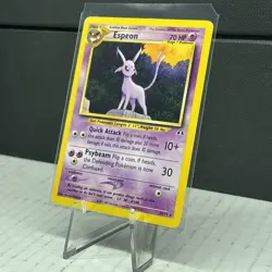 Pokemon TCG: ESPEON #20/75 Neo Discovery 2001 Non Holo Vintage Rare MP Nice Card - Image 3