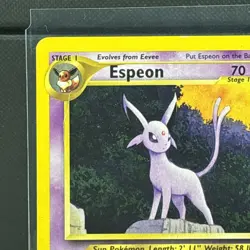 Pokemon TCG: ESPEON #20/75 Neo Discovery 2001 Non Holo Vintage Rare MP Nice Card - Image 5