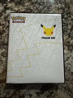 pokemon jumbo card binder lot - Image 1