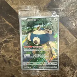 SEALED! Snorlax SVP 051 S&V 151 Pokemon Center ETB Stamped Promo Pokemon Card! - Image 2