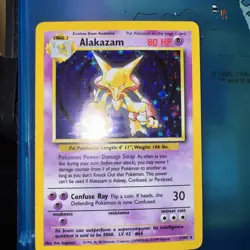 Pokemon Card Alakazam 1/110 Legendary Collection Set Holo Rare - Image 2