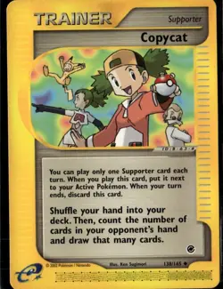 Copycat Uncommon Expedition 138/165 Supporter Normal Pokemon Card - Image 1