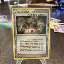 Pow! Hand Extension 85/109 Uncommon Team Rocket Returns Pokemon Card - Image 1