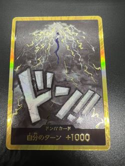 Don!! Card Gold Frame King Kaidou One Piece JAPAN - Image 3