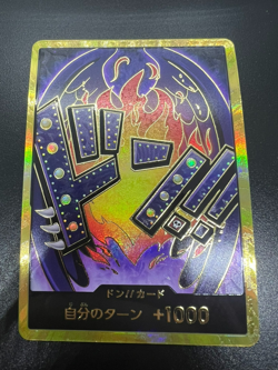Don!! Card Gold Frame King Kaidou One Piece JAPAN - Image 5
