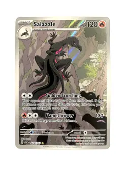 Salazzle 224/217 Ascended Heroes Illustration Rare Holo Pokemon TCG Card NM - Image 1
