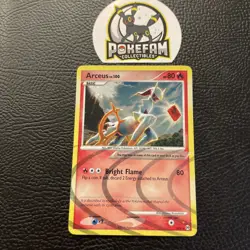Arceus - AR3 - Pokemon Arceus Holo Card LP+ - Image 1