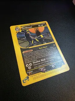 Umbreon Aquapolis Non-Holo 41/147 (Rare) 2002 Pokemon Card- HP Heavily Played - Image 4