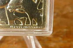 1999 Charizard Pokemon Trading Card 24K Gold Plated, Limited Edition Burger King - Image 5