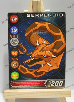 Bakugan Card - Serpenoid - Series 1 Gate card - BA085b - HSP 200 - 2006 - Image 1